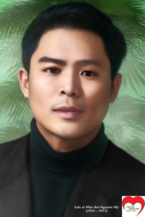 Liệt sĩ, nhà thơ Nguyễn Mỹ, tác giả bài thơ Cuộc chia ly màu đỏ Liệt sĩ, nhà thơ Nguyễn Mỹ, tác giả bài thơ Cuộc chia ly màu đỏ