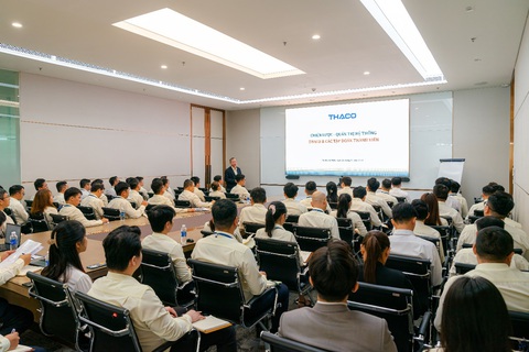 THACO đẩy mạnh đầu tư, tuyển dụng gần 15.000 nhân sự- Ảnh 4. THACO chú trọng công tác đào tạo nhân sự phù hợp với văn hóa của tập đoàn và thích ứng với bối cảnh trong chặng đường phát triển mới