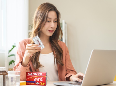 Hapacol đồng hành cùng phụ nữ để chinh phục thành công- Ảnh 2. Hapacol 650 giải quyết nhanh con đau, giúp phụ nữ tự tin làm chủ cuộc sống