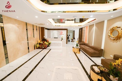 Phòng khám chuyên khoa da liễu Thiên Hà tại Hà Nội- Ảnh 3. Phòng khám chuyên khoa da liễu Thiên Hà có cơ sở sang trọng, rộng rãi