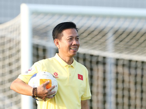 HLV Hoàng Anh Tuấn nhắc nhở toàn đội U23 Việt Nam duy trì sự tập trung cho trận đấu U23 Uzbekistan - Ảnh: VFF HLV Hoàng Anh Tuấn nhắc nhở toàn đội U23 Việt Nam duy trì sự tập trung cho trận đấu U23 Uzbekistan - Ảnh: VFF