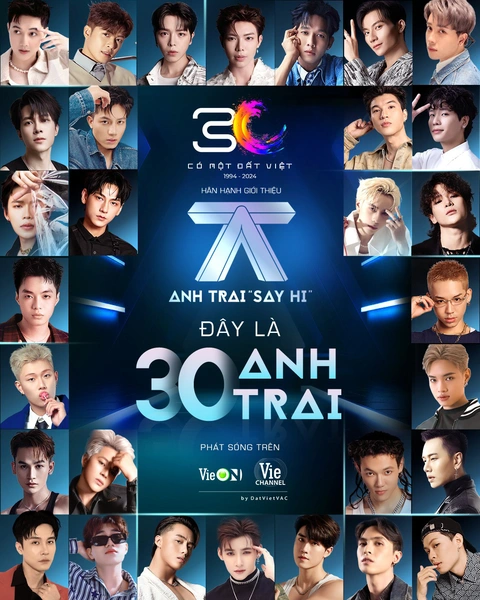 Anh trai 30 sao nam của Anh trai