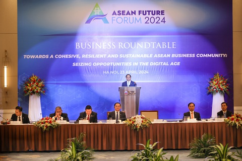 ASEAN hướng tới hiệp định kinh tế số tầm khu vực đầu tiên trên thế giới- Ảnh 4. Thủ tướng Phạm Minh Chính khẳng định phát triển hệ sinh thái kinh tế số tại ASEAN sẽ đem lại lợi ích cho toàn cầu - Ảnh: VGP