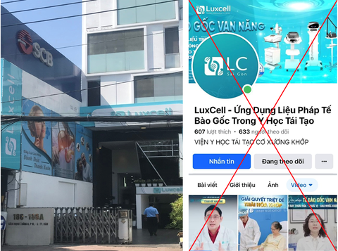 Cơ sở tắm hơi, massage quận 3 ngang nhiên ‘lấn sân’ sang khám, chữa bệnh- Ảnh 1. Cơ sở dịch vụ tắm hơi, massage… trên địa bàn quận 3 ngang nhiên lấn sân sang lĩnh vực khám, chữa bệnh với “liệu pháp tế bào gốc” - Ảnh: Thanh tra Sở Y tế TP.HCM cung cấp