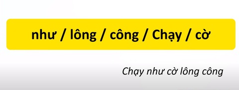 Thử tài tiếng Việt: Sắp xếp các từ sau thành câu có nghĩa (P73)- Ảnh 4.