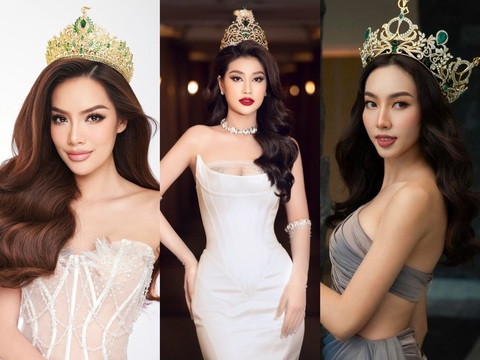 Hoa hậu Lê Hoàng Phương, Đoàn Thiên Ân và Nguyễn Thúc Thùy Tiên làm giám khảo Miss Grand 2024 - Ảnh: NVCC Hoa hậu Lê Hoàng Phương, Đoàn Thiên Ân và Nguyễn Thúc Thùy Tiên làm giám khảo Miss Grand 2024 - Ảnh: NVCC