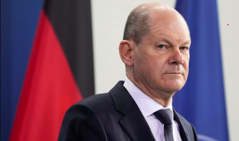 Thủ tướng Đức chỉ trích ông Putin vì trích dẫn sai ý triết gia Kant- Ảnh 1. Thủ tướng Đức Olaf Scholz - Ảnh: REUTERS