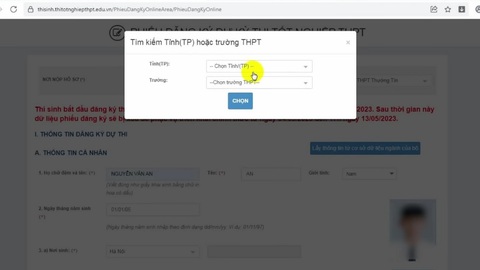 Hôm nay bắt đầu đăng ký dự thi tốt nghiệp THPT trực tuyến, thực hiện ra sao?- Ảnh 6. Hôm nay bắt đầu đăng ký dự thi tốt nghiệp THPT trực tuyến, thực hiện ra sao?- Ảnh 6.
