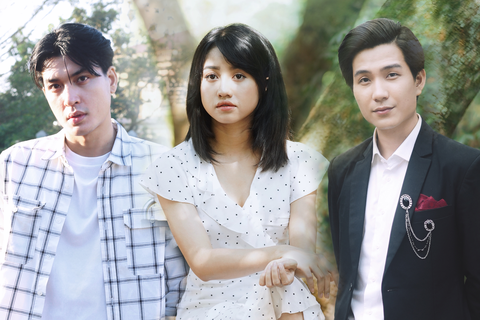 Mối tình rắc rối giữa Nhi (giữa) , Hoàng (trái) và ông Chao trong phim Ước mình cùng bay - Ảnh: ĐPCC Mối tình rắc rối giữa Nhi (giữa), Hoàng (trái) và ông Chao trong phim Ước mình cùng bay - Ảnh: ĐPCC