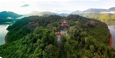 5 ngày nghỉ lễ 30-4 và 1-5 hòa mình với thiên nhiên- Ảnh 13. Thiền viện Bồ Đề, Bạch Mã - Ảnh: TRẦN MINH TRÍ