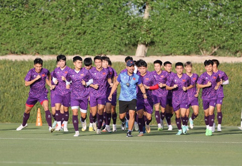 U23 Việt Nam không nặng nề tâm lý sau trận thua U23 Uzbekistan- Ảnh 4. U23 Việt Nam không suy nghĩ nhiều sau trận thua U23 Uzbekistan - Ảnh: VFF