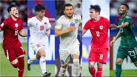 Khuất Văn Khang (số 18) là một trong những cầu thủ được đề cử tranh danh hiệu 