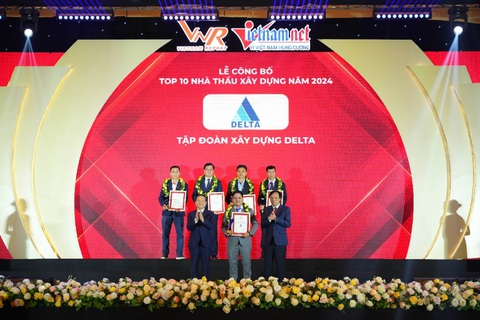 Delta Group tiếp tục vào Top 10 nhà thầu xây dựng năm 2024- Ảnh 1. Delta Group tiếp tục vào Top 10 nhà thầu xây dựng năm 2024- Ảnh 1.