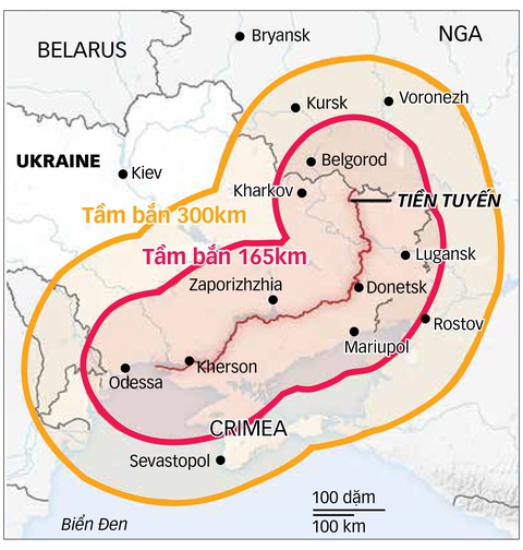 Tên lửa tầm xa ATACMS Mỹ vừa cung cấp giúp gì cho Ukraine?- Ảnh 1. Nguồn: Wall Street Journal - Dữ liệu: BẢO ANH - Đồ họa: TUẤN ANH