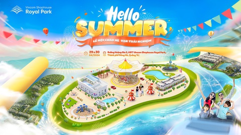Chuỗi sự kiện Hello Summer sẽ diễn ra liên tục trong 2 ngày 29/4 - 30 /4/ 2024. Ảnh: Đ.H Chuỗi sự kiện Hello Summer sẽ diễn ra liên tục trong 2 ngày 29-4 - 30-4-2024 - Ảnh: Đ.H