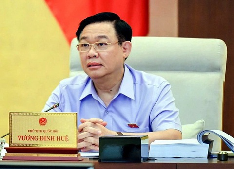 Trung ương Đảng đồng ý để ông Vương Đình Huệ thôi giữ các chức vụ- Ảnh 1. Chủ tịch Quốc hội Vương Đình Huệ - Ảnh: Quochoi.vn