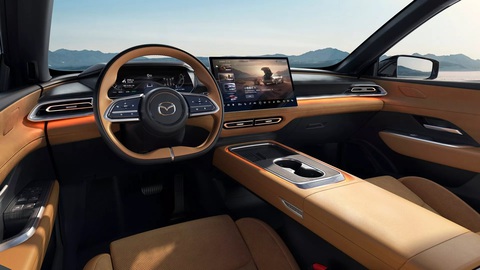 Mazda6 có bản thuần điện và hybrid: Lột xác hoàn toàn, có thể đi xa 1.200km- Ảnh 7. Về cơ bản, nội thất không còn nhiều