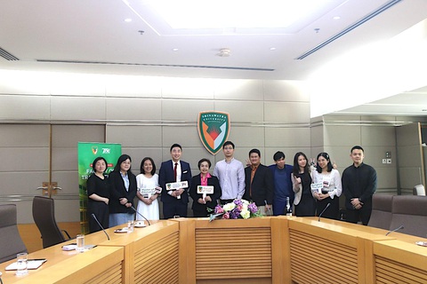 Chương trình thạc sĩ giáo dục của Đại học Shinawatra với học bổng lên đến 50%- Ảnh 2. Đội ngũ Khoa Tuyển sinh Quốc tế (Faculty of TNE) gặp gỡ, trao đổi với các đại diện trường và học sinh của đại học Shinawatra tại học sở chính Pathum Thani