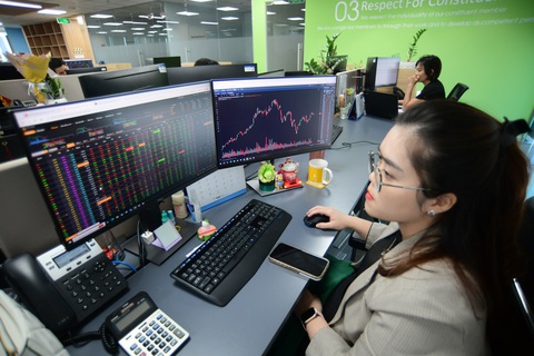Cổ phiếu Vingroup tím trần sau tuyên bố từ chủ tịch, nhóm chứng khoán 'buồn' vì KRX- Ảnh 1. Thị trường chứng khoán