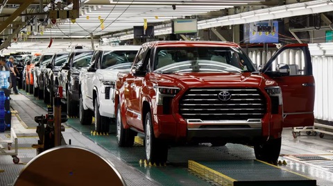 Ảnh chụp màn hình Reuters Toyota sẽ có thêm nhà máy sản xuất xe điện ở Mỹ - Ảnh chụp màn hình Reuters