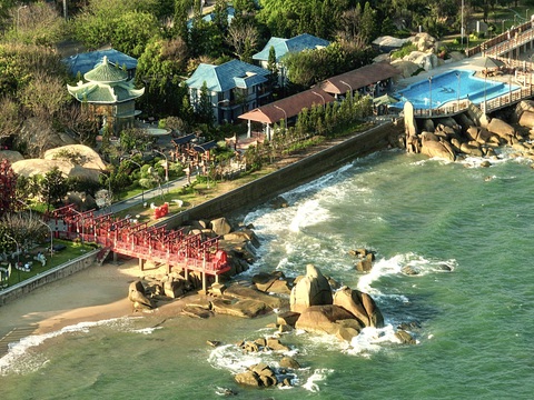 Trân Châu Beach & Resort với nhiều góc chụp hình check in. Ảnh: Đ.H Trân Châu Beach & Resort với nhiều góc chụp hình check in - Ảnh: Đ.H