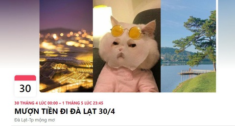 Nghỉ 5 ngày lễ, bạn trẻ rủ nhau tạo đủ kiểu trend vui vẻ- Ảnh 5. Trend sự kiện