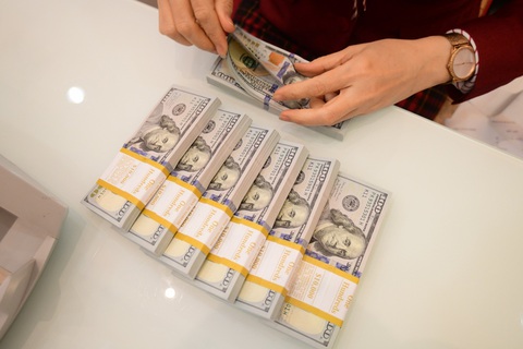 Sốt ruột giá USD vọt lên, doanh nghiệp than làm không đủ trả nợ- Ảnh 1. Giá USD lại tăng lên sau một thời gian hạ nhiệt - Ảnh: QUANG ĐỊNH