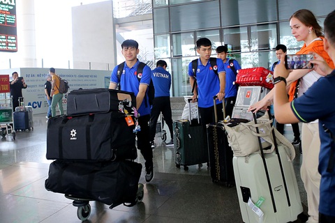 U23 Việt Nam lặng lẽ về nước- Ảnh 6. Các cầu thủ nhanh chóng trở về CLB chủ quản sau vòng chung kết U23 châu Á 2024