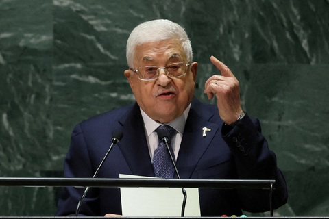 Nhà lãnh đạo Palestine: Chỉ có Mỹ ngăn được Israel tấn công Rafah- Ảnh 1. Tổng thống chính quyền Palestine Mahmoud Abbas - Ảnh: REUTERS
