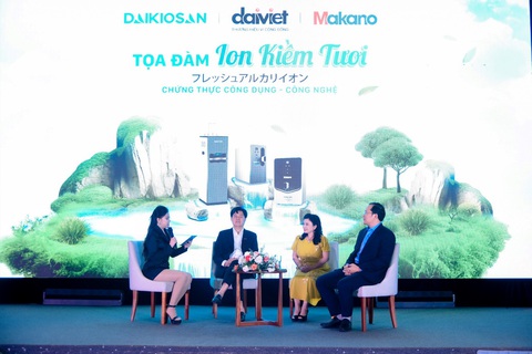 Tọa đàm ion kiềm tươi Daikiosan: chứng thực công dụng, công nghệ- Ảnh 4. Các chuyên gia lần lượt cho ý kiến và dự đoán về xu hướng sản phẩm ion kiềm tươi sẽ lên ngôi trong thời gian tới