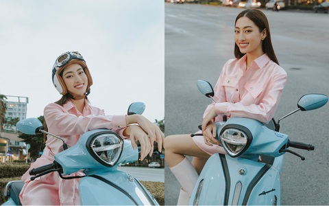 Hoa hậu Lương Thùy Linh bật mí 3 tips du lịch hè- Ảnh 3. Lương Thùy Linh chọn Yamaha Grande Hybrid làm người bạn đồng hành trong những chuyến đi gần