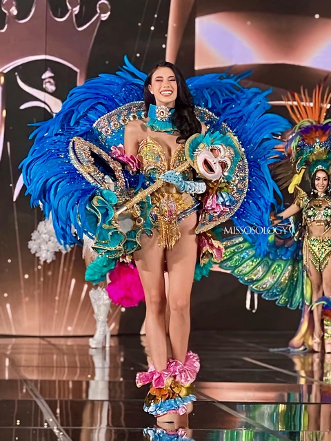 Người đẹp Philippines giành chiến thắng phần thi trang phục dân tộc - Ảnh: Missosology Người đẹp Philippines giành chiến thắng phần thi trang phục dân tộc - Ảnh: Missosology