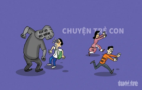 Bạo lực học đường: Đổ thừa cho game hay mạng xã hội thì dễ quá- Ảnh 1. Đừng để trẻ đơn độc đối diện với bạo lực học đường