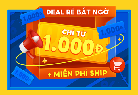 Hàng trăm deal giá rẻ bất ngờ cho bạn thỏa sức lựa chọn Hàng trăm deal giá rẻ bất ngờ cho bạn thỏa sức lựa chọn