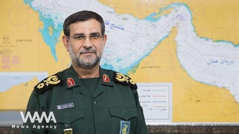Iran tuyên bố không nhường tên gọi 'vịnh Ba Tư' cho bất kỳ ai- Ảnh 1. Chuẩn đô đốc Alireza Tangsiri, chỉ huy Hải quân đoàn thuộc Lực lượng Vệ binh cách mạng Hồi giáo (IRGC) - Ảnh: WANA News