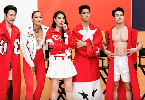 Trương Ngọc Ánh diện như nữ sinh, hội ngộ dàn sao Thái- Ảnh 6. Trương Ngọc Ánh, Lukkade tập trung tìm trai đẹp cho show của Hưng Phúc