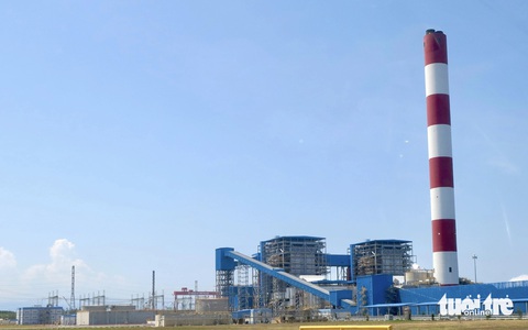 Tiêu thụ điện tăng kỷ lục, EVN phải huy động toàn bộ nhà máy nhiệt điện than- Ảnh 1. Tiêu thụ điện phá vỡ mọi kỷ lục, EVN đã huy động toàn bộ các nhà máy điện than với công suất vận hành tối đa. Trong ảnh: Nhà máy nhiệt điện BOT Vân Phong 1 (Khánh Hòa) vận hành phát điện vào ngày 29-4 - Ảnh: T.T.D.