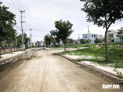 Thanh tra đột xuất dự án bất động sản 'dây thun' ở Quảng Nam- Ảnh 1. Dự án khu dân cư số 1 mở rộng phường Điện An - Ảnh: V.V.
