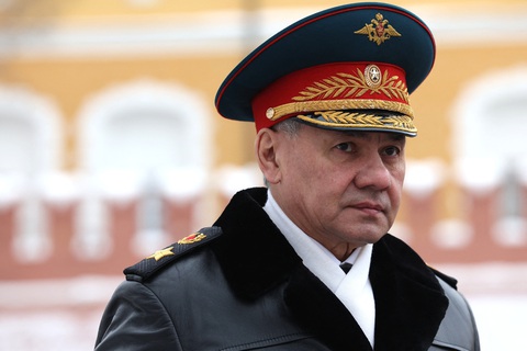 Bộ trưởng Quốc phòng Nga Sergei Shoigu điện đàm với người đồng cấp Pháp Sébastien Lecornu ngày 3-4 - Ảnh: AFP Bộ trưởng Quốc phòng Nga Sergei Shoigu điện đàm với người đồng cấp Pháp Sébastien Lecornu ngày 3-4 - Ảnh: AFP