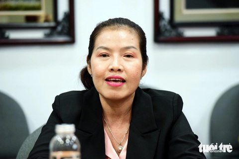 Bà Trần Nguyễn Liên Minh, hiệu trưởng Trường cao đẳng Bình Minh Sài Gòn Bà Trần Nguyễn Liên Minh, hiệu trưởng Trường cao đẳng Bình Minh Sài Gòn - Ảnh: DUYÊN PHAN