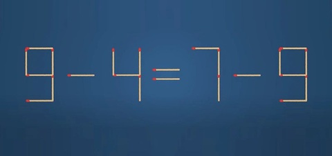 Thử tài IQ: Di chuyển một que diêm để 8-3=1-1 thành phép tính đúng- Ảnh 3.