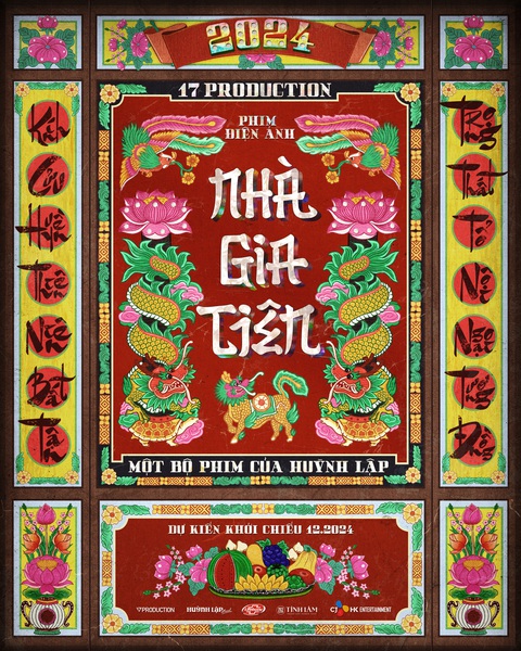 Huỳnh Lập ra mắt dự án điện ảnh hài hước, linh dị- Ảnh 1. First look dự án điện ảnh Nhà gia tiên do Huỳnh Lập cầm trịch.