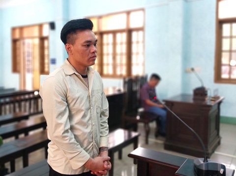 Trộm cả ô tô của Công an tỉnh Gia Lai- Ảnh 1. Bị cáo Huỳnh Văn Thịnh, người trộm ô tô của Công an tỉnh Gia Lai - Ảnh: H.L