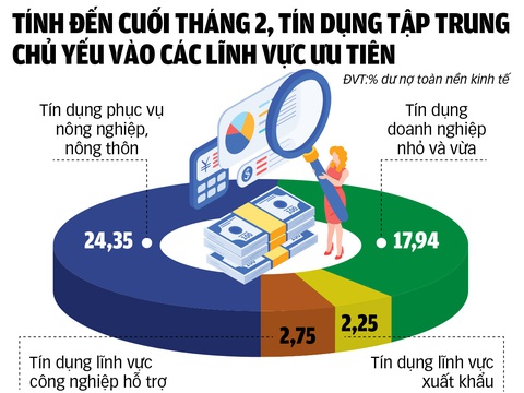 Khơi thông vốn tín dụng, cách nào?- Ảnh 2. Nguồn: Ngân hàng Nhà nước - Đồ họa: TUẤN ANH