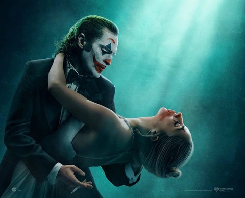 Joker 2 cấm khán giả dưới 17 tuổi vì bạo lực, nhiều cảnh nóng- Ảnh 1. Hình ảnh quảng bá chính thức của Joker 2 - Ảnh: Warner Bros