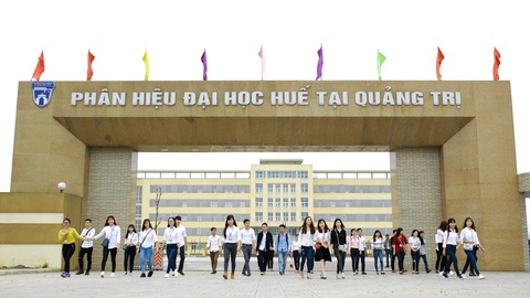 Nhiều trường đại học quy mô 'siêu nhỏ', có nơi chưa tới 200 sinh viên- Ảnh 1. Phân hiệu Đại học Huế tại Quảng Trị hiện có quy mô đào tạo cực kỳ thấp - Ảnh: N.T.