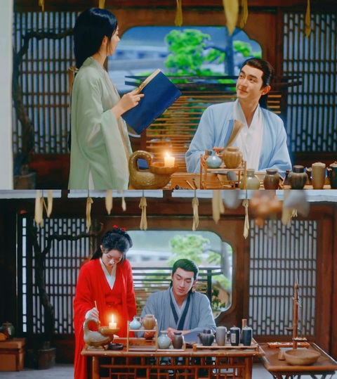 Triệu Lệ Dĩnh - Lâm Canh Tân tấu hề đến phút cuối trong Dữ phượng hành- Ảnh 2. Cặp đôi chính có vô vàn cảnh ngôn tình lãng mạn ở tập cuối phim
