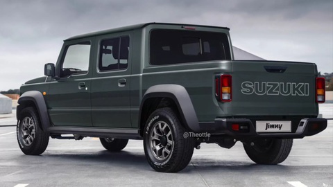 Suzuki Jimny sẽ thế nào nếu có bản bán tải?- Ảnh 2. Thiết kế, khả năng vận hành, tính thực tiễn của bán tải Suzuki Jimny đều có, mỗi một phiên bản như vậy thì không - Ảnh: Drive