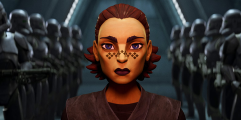 Phim hoạt hình Star Wars: Tales of the Empire ra mắt đoạn trailer đầu tiên- Ảnh 3. Cuộc hành trình dài sáu tập vào Đế chế thiên hà qua con mắt của hai chiến binh trên những con đường khác nhau, lấy bối cảnh ở các thời đại khác nhau.