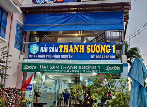 Thạnh Sương lập lờ với Thanh Sương: Quán nhái hại quán thật ở Nha Trang- Ảnh 2. Quán hải sản Thanh Sương thật đau đầu với việc nhiều nơi đặt tên ăn theo - Ảnh: MINH CHIẾN